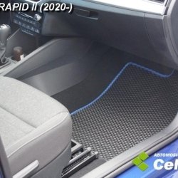 2D коврики EVA Skoda Rapid II (2020-н.в.)