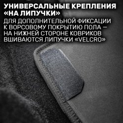 2D коврики EVA Kia Shuma II (2001-2004)