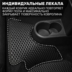 2D коврики EVA Kia Shuma II (2001-2004)