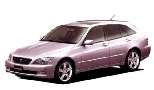 2D коврики EVA в салон и багажник на Toyota Altezza Gita, правый руль (1998-2005)