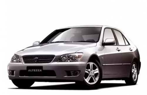 2D коврики EVA в салон и багажник на Toyota Altezza, правый руль (1998-2005)