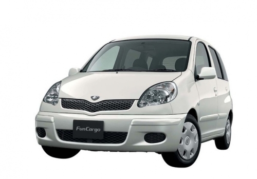 2D коврики EVA в салон на Toyota FunCargo, правый руль (1999-2005)