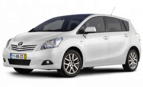 2D коврики EVA в салон и багажник на Toyota Verso I (2009-2012)