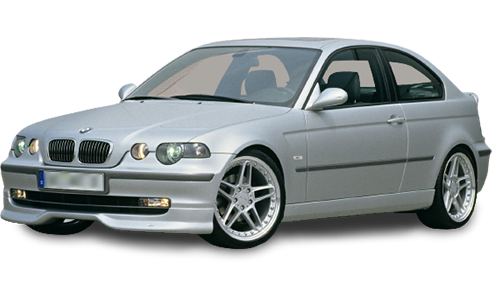 2D коврики EVA в салон на BMW 3 E46 компакт (1998-2007)
