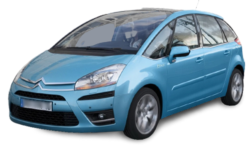 2D коврики EVA в салон и багажник  на Citroen C4 Grand Picasso I (2006-2013)