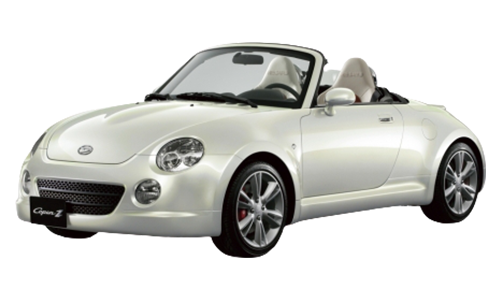 2D коврики EVA в салон  на Daihatsu Copen, правый руль (2002-2012)