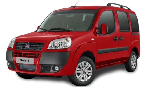 2D коврики EVA в салон и багажник на Fiat Doblo I рестайлинг (2005-2015)