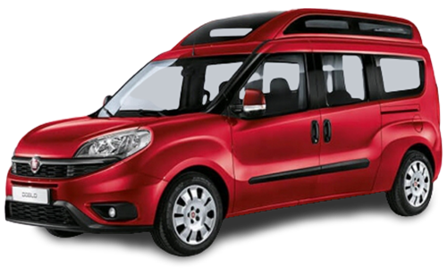 2D коврики EVA в салон  на Fiat Doblo II Maxi рестайлинг (2015-н.в.)