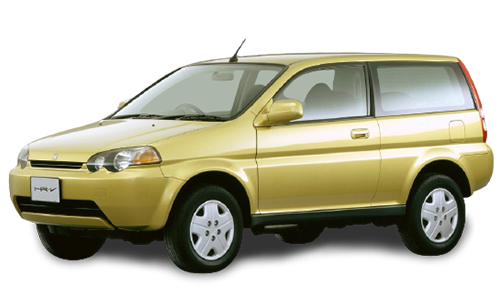 2D коврики EVA в салон и багажник на Honda HR-V I 3D (1998-2006)