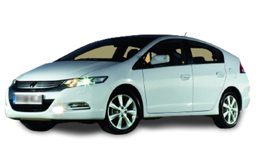 2D коврики EVA в салон  на Honda Insight II (2009-2014)