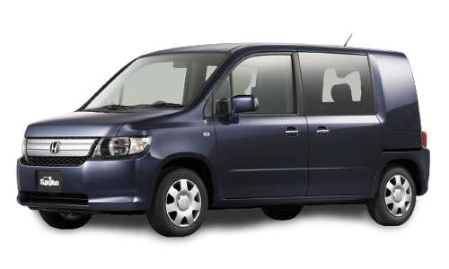 2D коврики EVA в салон на Honda Mobilio Spyke I, правый руль (2002-2008)