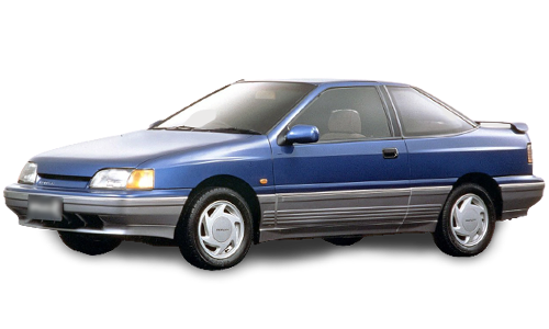 2D коврики EVA в салон и багажник на Hyundai Scoupe (1988-1996)