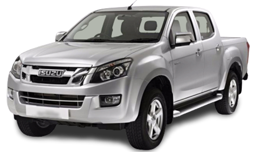 2D коврики EVA в салон на Isuzu D-Max II (2012-2020)