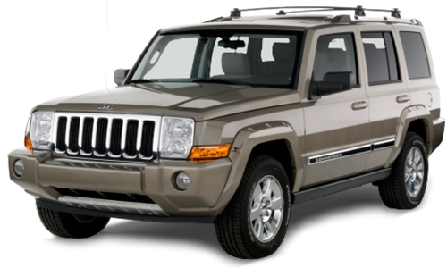 2D коврики EVA в салон и багажник на Jeep Commander 7 мест (2005-2010)