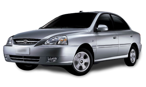 2D коврики EVA в салон и багажник на Kia Rio I седан (1999-2005)