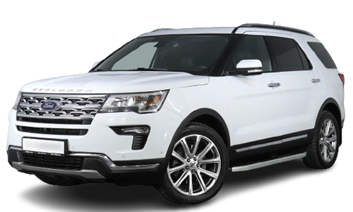 2D коврики EVA в салон и багажник  на Ford Explorer V рестайлинг (2015-2019)