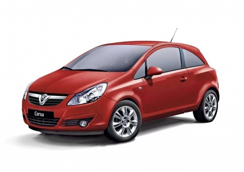 3D коврики EVA с бортами в салон на Opel Corsa D (2006-2014)