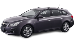 2D коврики EVA в салон и багажник на Chevrolet Cruze универсал (2008-2016)