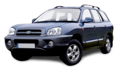 2D коврики EVA в салон на Hyundai Santa Fe I (2000-2006)