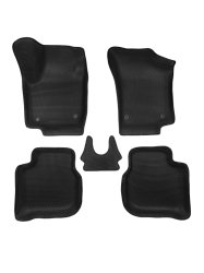 3D коврики EVA с бортами в салон на Skoda Rapid I (2012-2020)