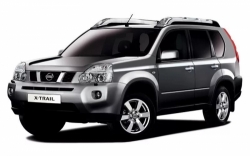 3D коврики EVA с бортами в салон на Nissan X-Trail II T31 (2007-2015)
