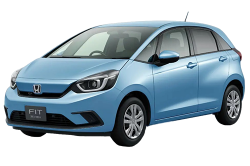 2D коврики EVA в салон и багажник  на Honda Fit IV Hybrid, правый руль (2020-н.в.)