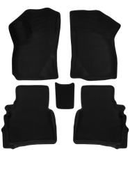 3D коврики EVA с бортами в салон на Hyundai Santa Fe I (2000-2006)