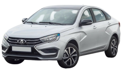 3D коврики EVA с бортами в салон  на Lada Vesta I рестайлинг (NG) (2022-н.в)